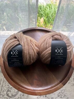 K+C Cloudpaca Yarn in Toasted Almond